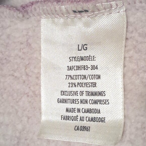 Women's Denver Hayes Hyper Dri Zip Up Hoodie, Mauve, Large - Picture 9 of 10